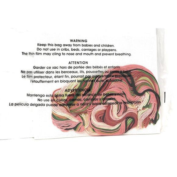 Golden Bee POPPIES Counted Cross Stitch Kit #60445 - 7" x 16" - Matted 11" x 20" - Picture 4 of 4